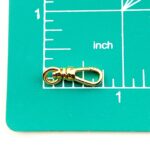 Heavy Gold Plated Swivel Dog Clasp Clip for Watch Chain Pendant Necklace – New
