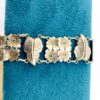 Silver Panels Bracelet Retro Vintage