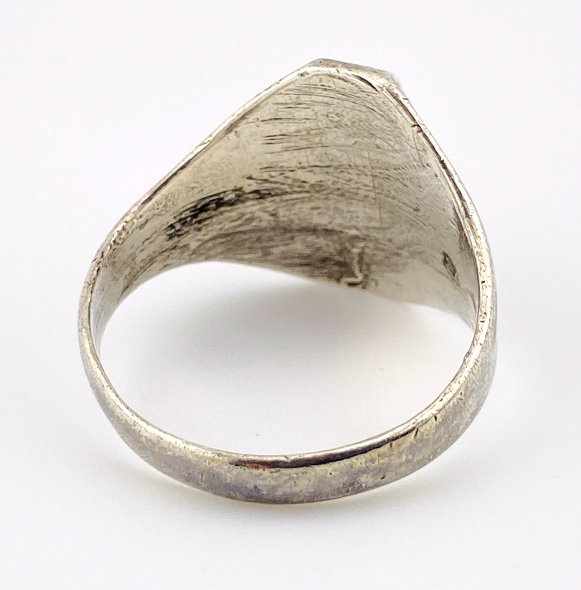 Fred Harvey Era Green Turquoise Signet Ring