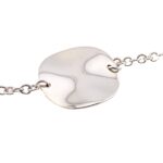 Ippolita Sterling Silver Wavy Disk Bracelet 