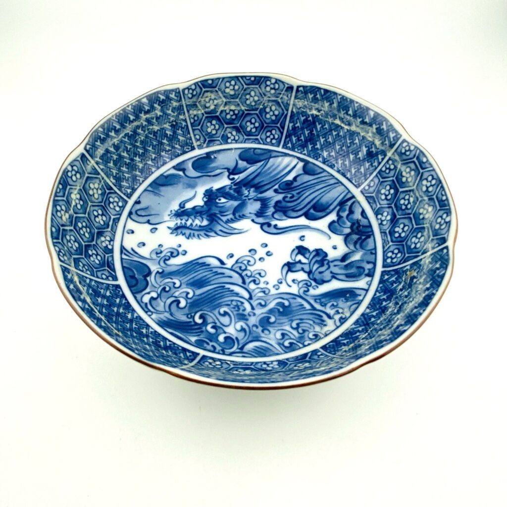 Imari Dragon Bowl