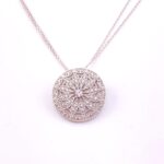 Tacori Sterling Silver Mandala Pendant and Brooch