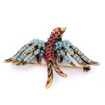 Vintage Pauline Rader Swallow Brooch
