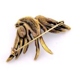 Vintage Pauline Rader Swallow Brooch