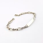 Vintage Sterling Silver ID Bracelet