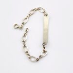Vintage Sterling Silver ID Bracelet