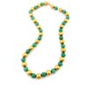 Binder Bros Nephrite Jade Gold-Filled Necklace