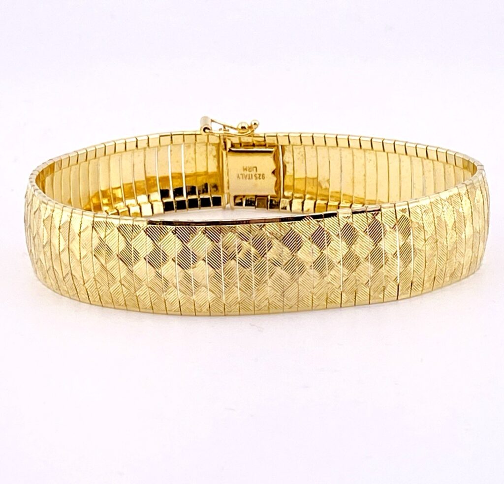 Italian Vermeil Sterling Silver Bracelet by LIRM