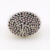 Massive Reticulated Sterling Silver Ring – Sculptural Vintage Size 6.75