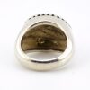 Massive Reticulated Sterling Silver Ring – Sculptural Vintage Size 6.75
