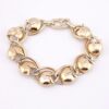 Napier Vermeil Sterling Tulip Link Bracelet