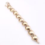Napier Vermeil Sterling Tulip Link Bracelet