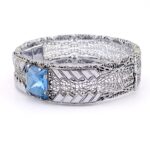 Ostby & Barton Edwardian Filigree Clamper Bracelet