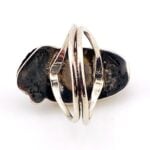 Pink Rhodochrosite Southwest Sterling Silver Ring