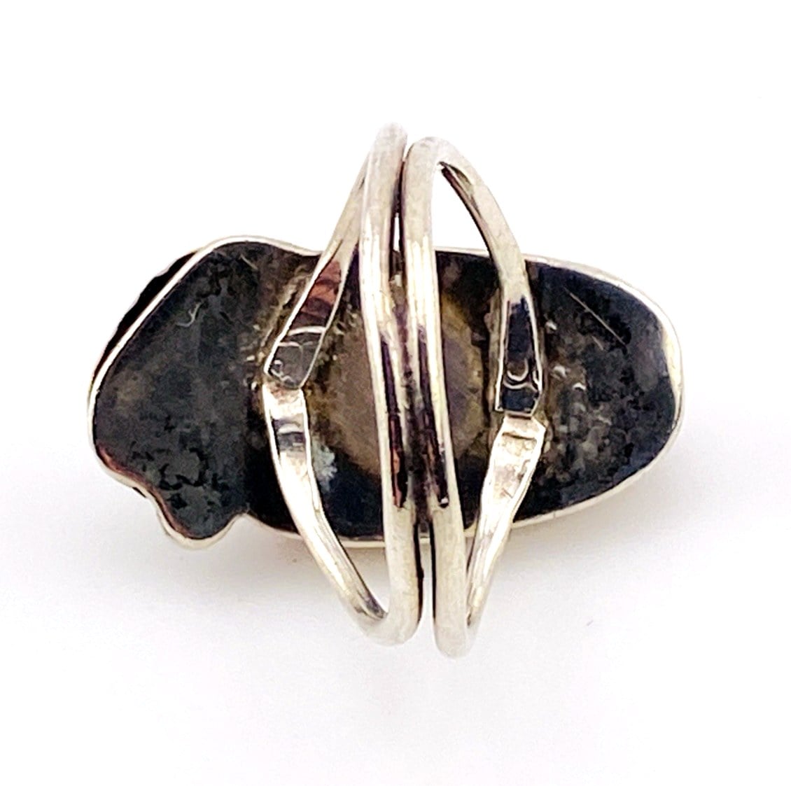 Pink Rhodochrosite Southwest Sterling Silver Ring