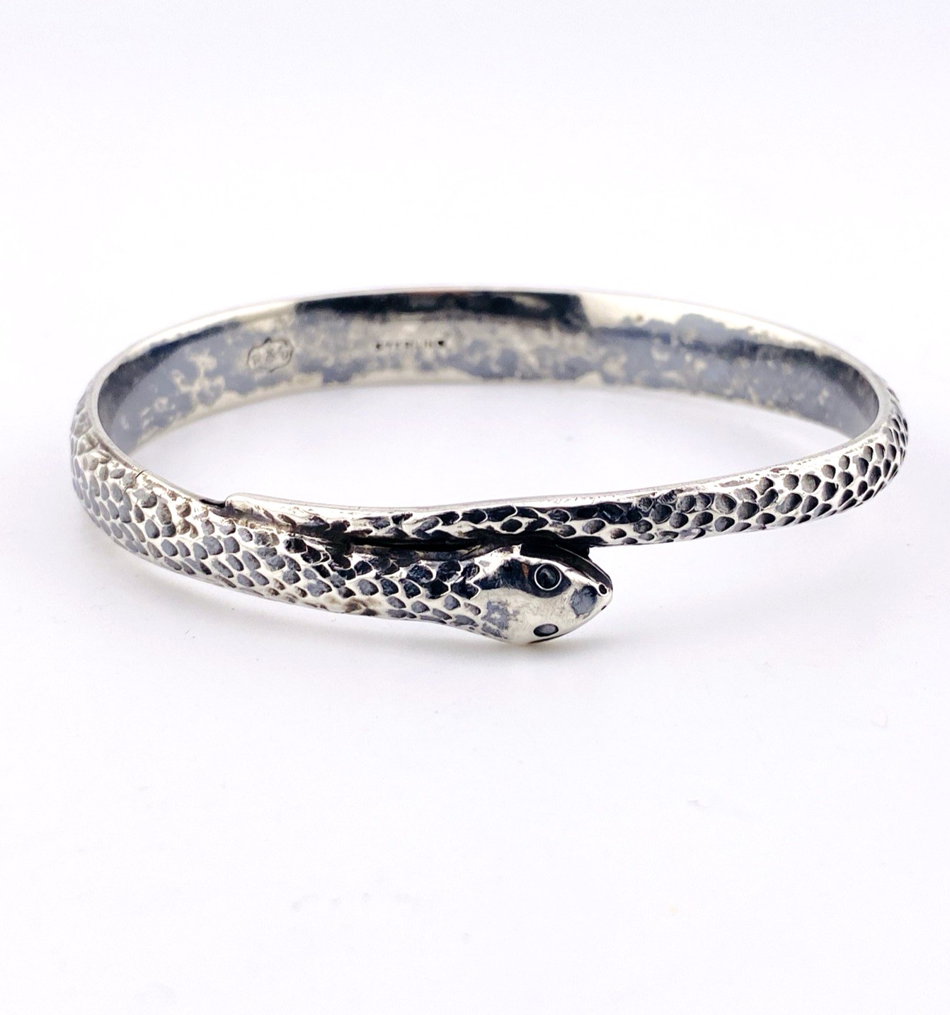 Ritter & Sullivan Antique Sterling Snake Bangle