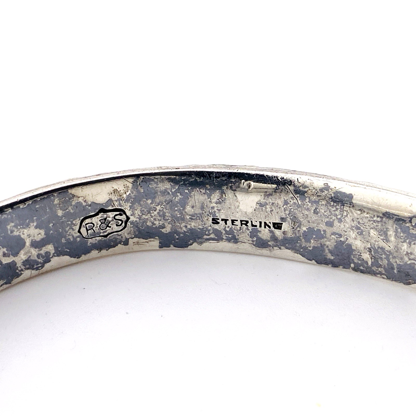 Ritter & Sullivan Antique Sterling Snake Bangle