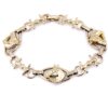 Vintage Silver Plated Horse and Bit Chain Bracelet – 6.75 Inches Long
