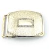 Art Deco Sterling Silver Belt Buckle