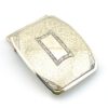 Art Deco Sterling Silver Belt Buckle