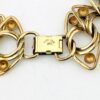 Binder Brothers Unusual Wide Gold Filled Bracelet - Custom Links - Signed - 7 In
