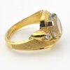 Gold Filled Solitaire with Accents Ring