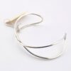 Mia Fiore Sterling Silver Minimalist Cuff Bracelet from Italy, New