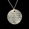 Tiffany & Co Large Notes pendant necklace