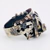 Vintage Mexican Sterling Silver Poison Ring