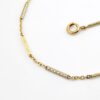 Antique Two-Tone Gold Filled Pocket Watch Chain – B&O – Retro Era – 13.25 Inches