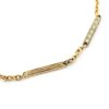 Antique Two-Tone Gold Filled Pocket Watch Chain – B&O – Retro Era – 13.25 Inches