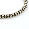 New Old Stock Sterling Silver Lotus Link Bracelet – Hand-Fabricated – 6.5 Inches