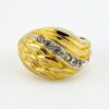 Vintage Barrasso & Blasi Gold Filled Bombe Ring