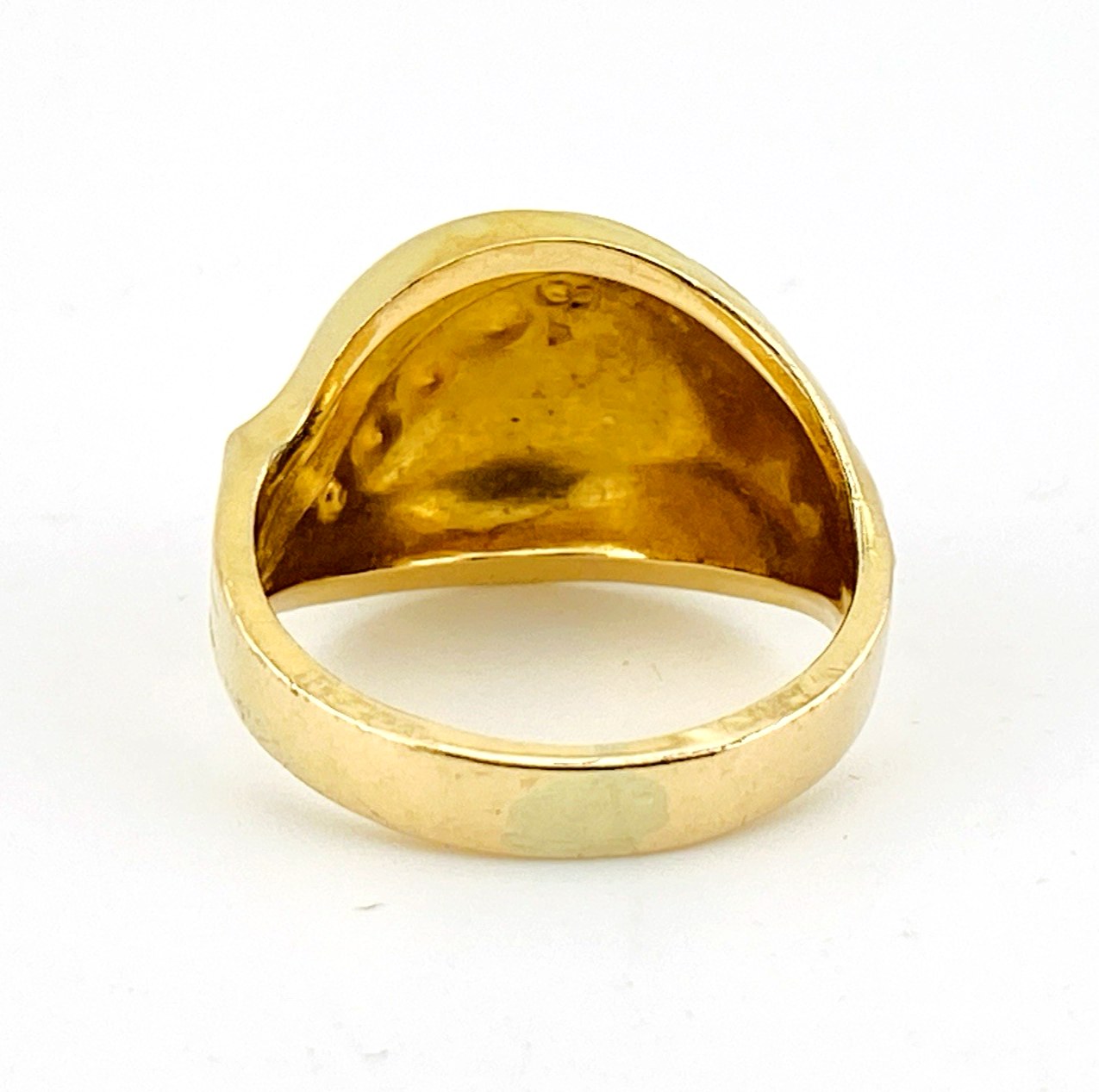 Vintage Barrasso & Blasi Gold Filled Bombe Ring