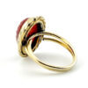 Opposite side view - Carnelian Scarab Ring