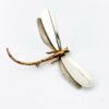 Vintage Taxco Dragonfly Brooch – Sterling Silver & Copper – Mixed Metals – Signed Cony