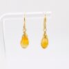 Nested Citrine Petite Drop Earrings – Gold Filled