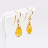 Nested Citrine Petite Drop Earrings – Gold Filled