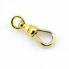 Green Gold Filled Swivel Dog Clasp — 18mm