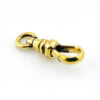 Antique Yellow Gold-Filled Swivel Dog Clasp – 19mm– New Old Stock