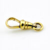 Antique Yellow Gold-Filled Swivel Dog Clasp – 19mm– New Old Stock