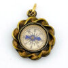 Antique Miniature Compass Watch Fob