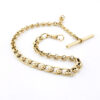 Victorian Gold Filled Fancy Link Pocket Watch Chain Chunky