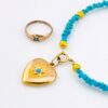 Gold and Turquoise, old and new