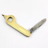 Vintage Miller Bros Gold Filled Cigar Cutter Knife