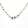 watch chain necklace, vintage watch chain, white gold filled chain, choker necklace vintage, fancy link chain, antique style chain, short necklace vintage, vintage bracelet chain, pocket watch chain, collectible chain