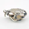 Greco Roman Profile Silver Fob Pendant
