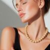 Majorica 13mm Pearl Choker Necklace 15.5"