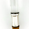 Mid Century Teak Sterling Acrylic Salad Servers