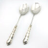Strasbourg by Gorham sterling silver handle salad serving set